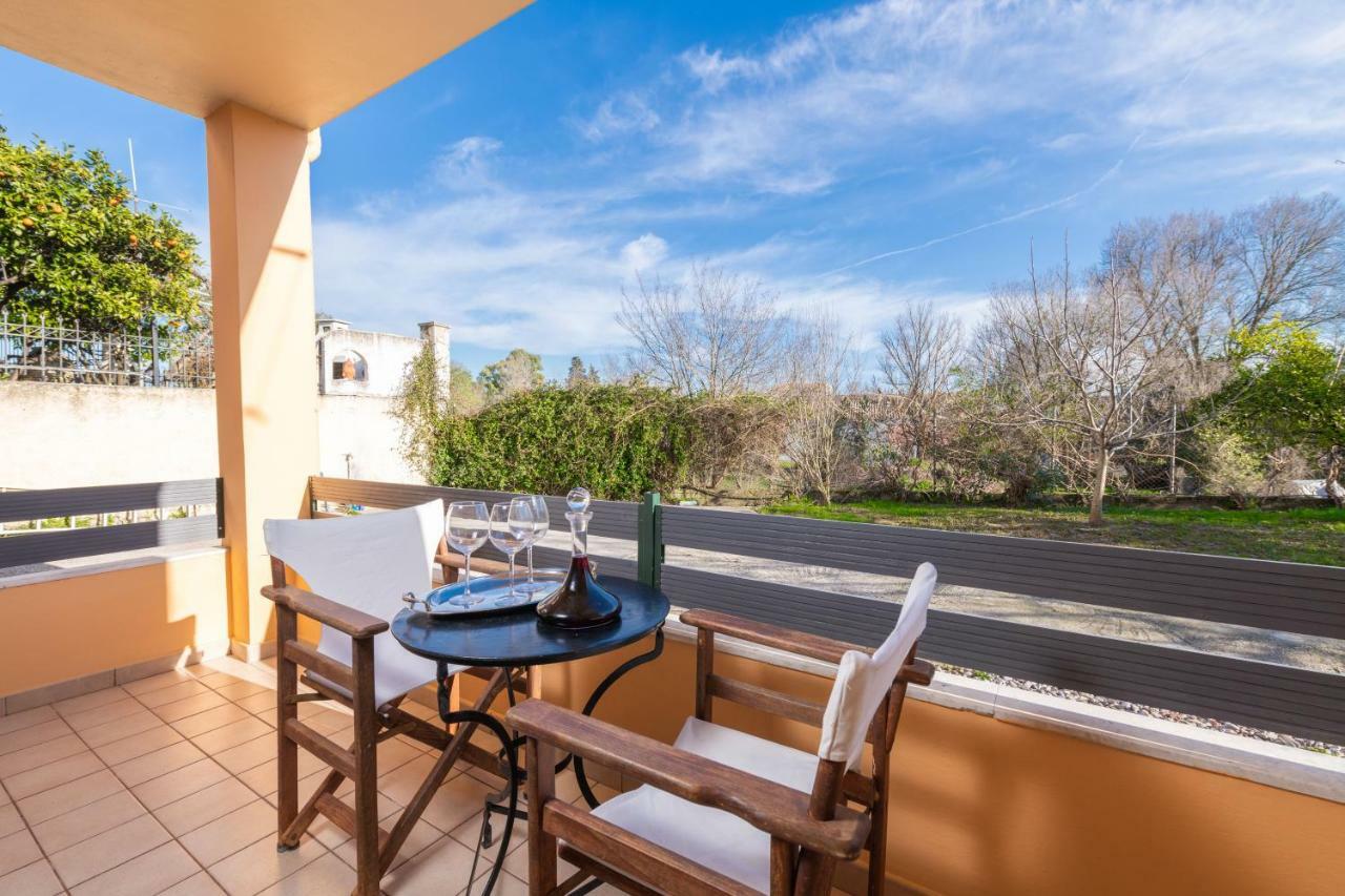Casa Evi Corfu 1 Leilighet Potamós Eksteriør bilde